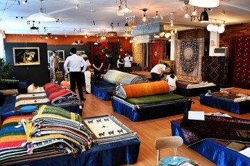 ギャッベ　ペルシャ絨毯　富山　家具　おしゃれ　ウールラグ　ラグ　無垢材家具　　富山 (12)